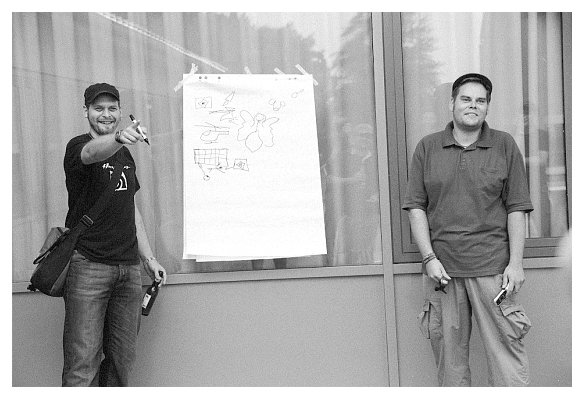 Rätsel hinter der TSS. Jens und Remco. 2006.